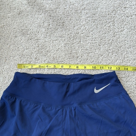 Nike Women’s Y Running Shorts | Lightweight & Breathable | Size Small | Blue - Picture 5 of 8